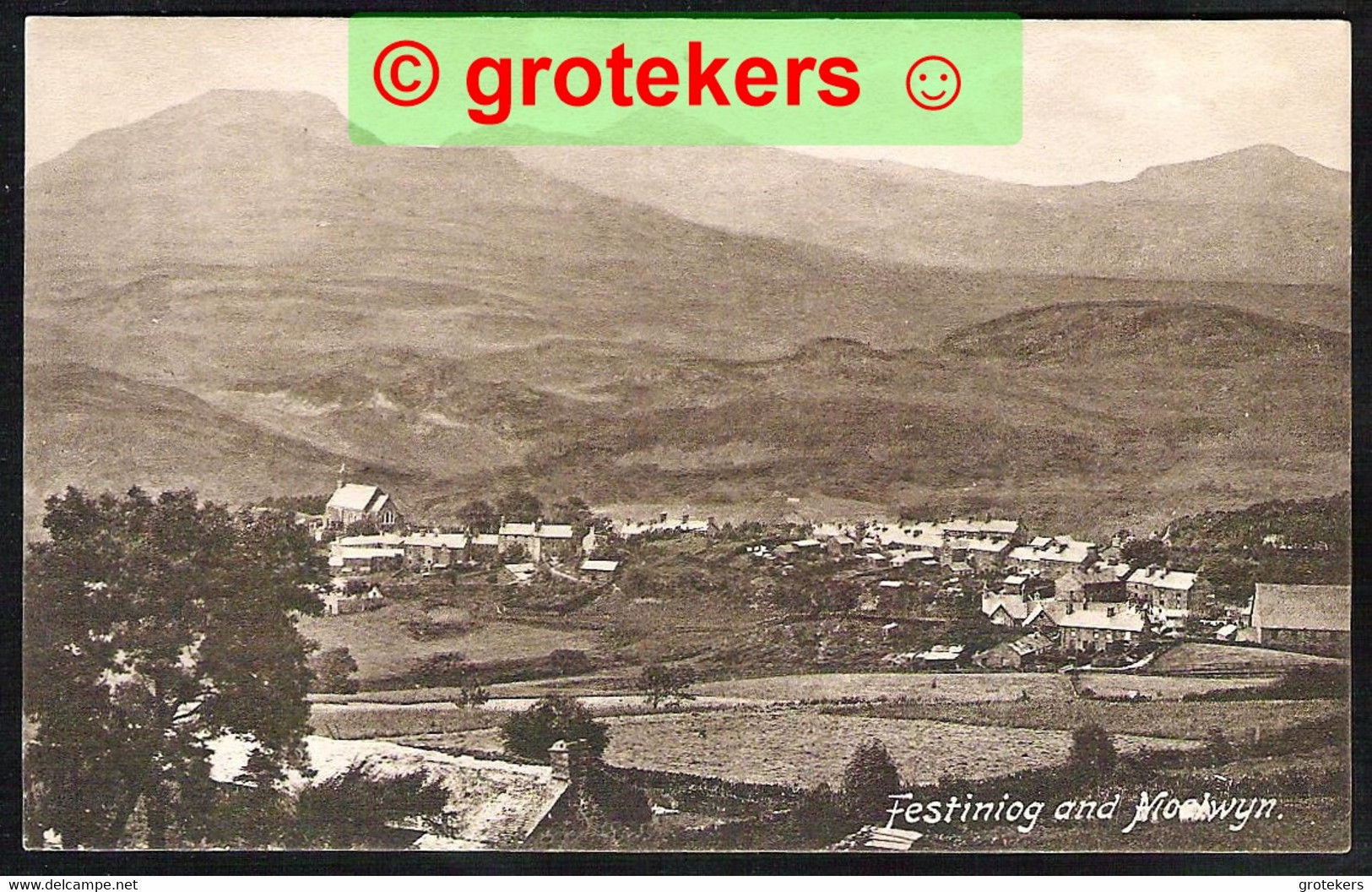 FESTINIOG And MOELWYN ± 1915 - Merionethshire