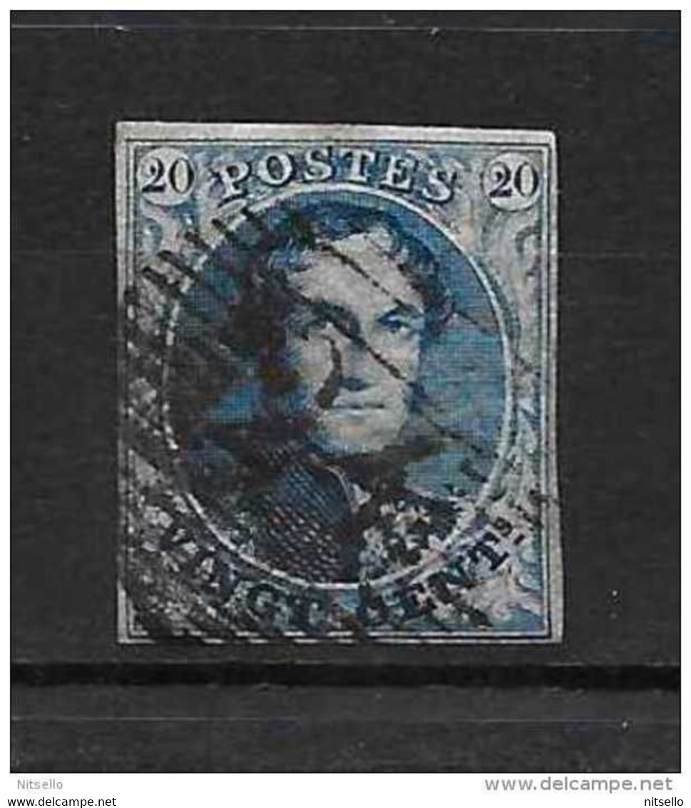 LOTE 1668  ///  (C082)   BELGICA  1851  YVERT Nº 7   - CATALOG/COTE:  10€    LIQUIDATION!!!!!! - 1851-1857 Medaglioni (6/8)