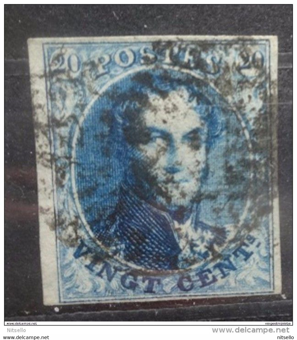 LOTE 1668  ///   (C050)   BELGICA 1851    YVERT Nº: 7    CATALOG/COTE:  9€     ¡¡¡¡¡¡LIQUIDATION!!!!! - 1851-1857 Medaillons (6/8)