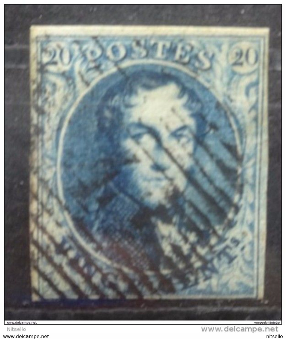 LOTE 1668  ///   (C050)   BELGICA 1851    YVERT Nº: 7    CATALOG/COTE:  9€     ¡¡¡¡¡¡LIQUIDATION!!!!! - 1851-1857 Médaillons (6/8)