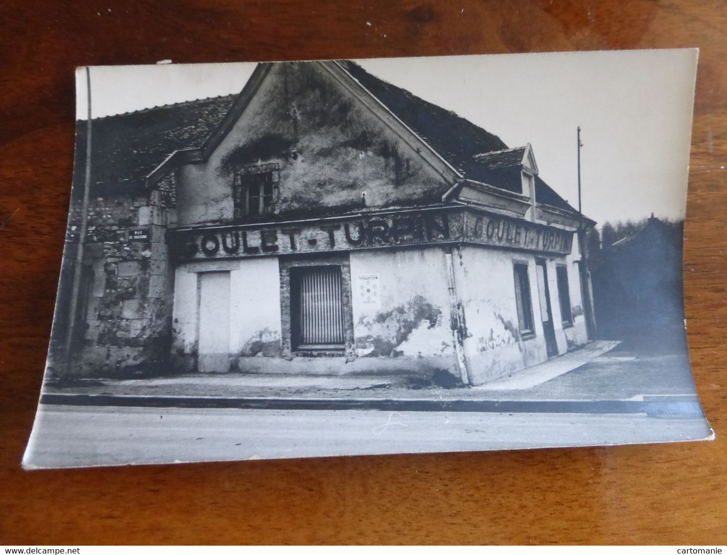 51   -  MUIZON MAGASIN GOULET TURPIN CARTE PHOTO  @ CPA VUE RECTO VERSO - Other & Unclassified