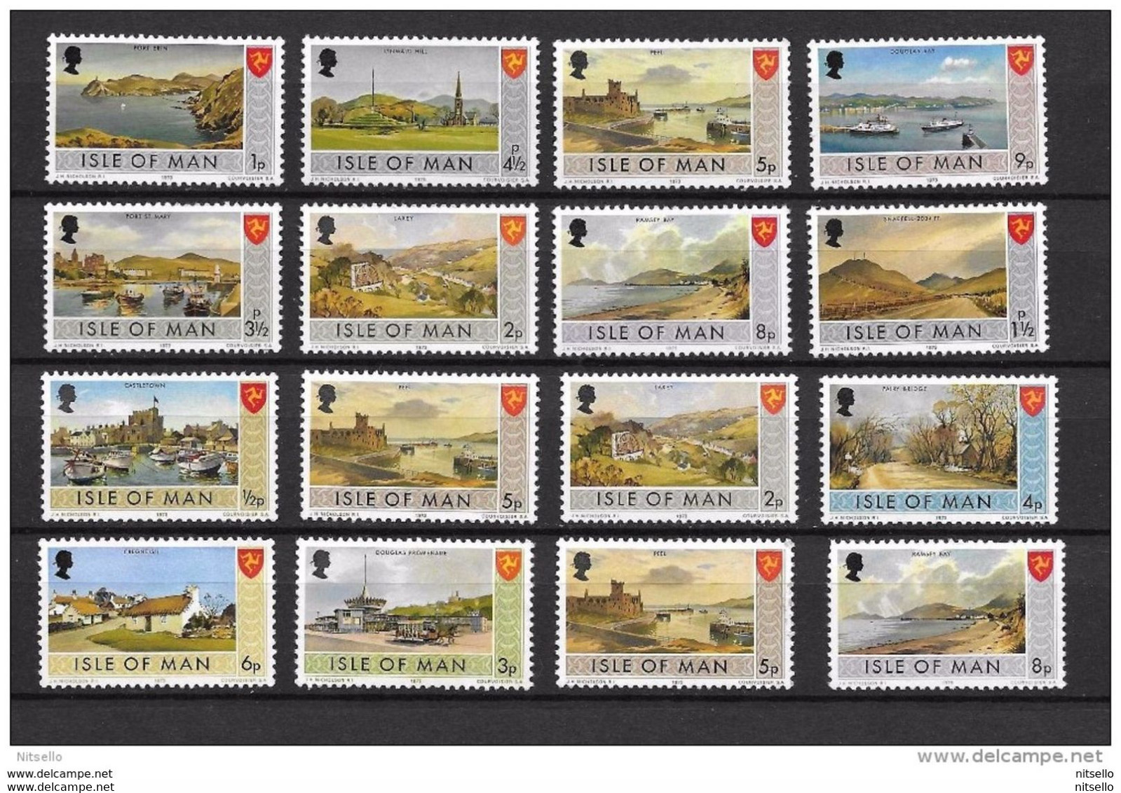 LOTE 2213  ///  ISLA DE MAN LOTE    **MNH     ¡¡¡¡¡ LIQUIDATION  !!!!!! - Isle Of Man