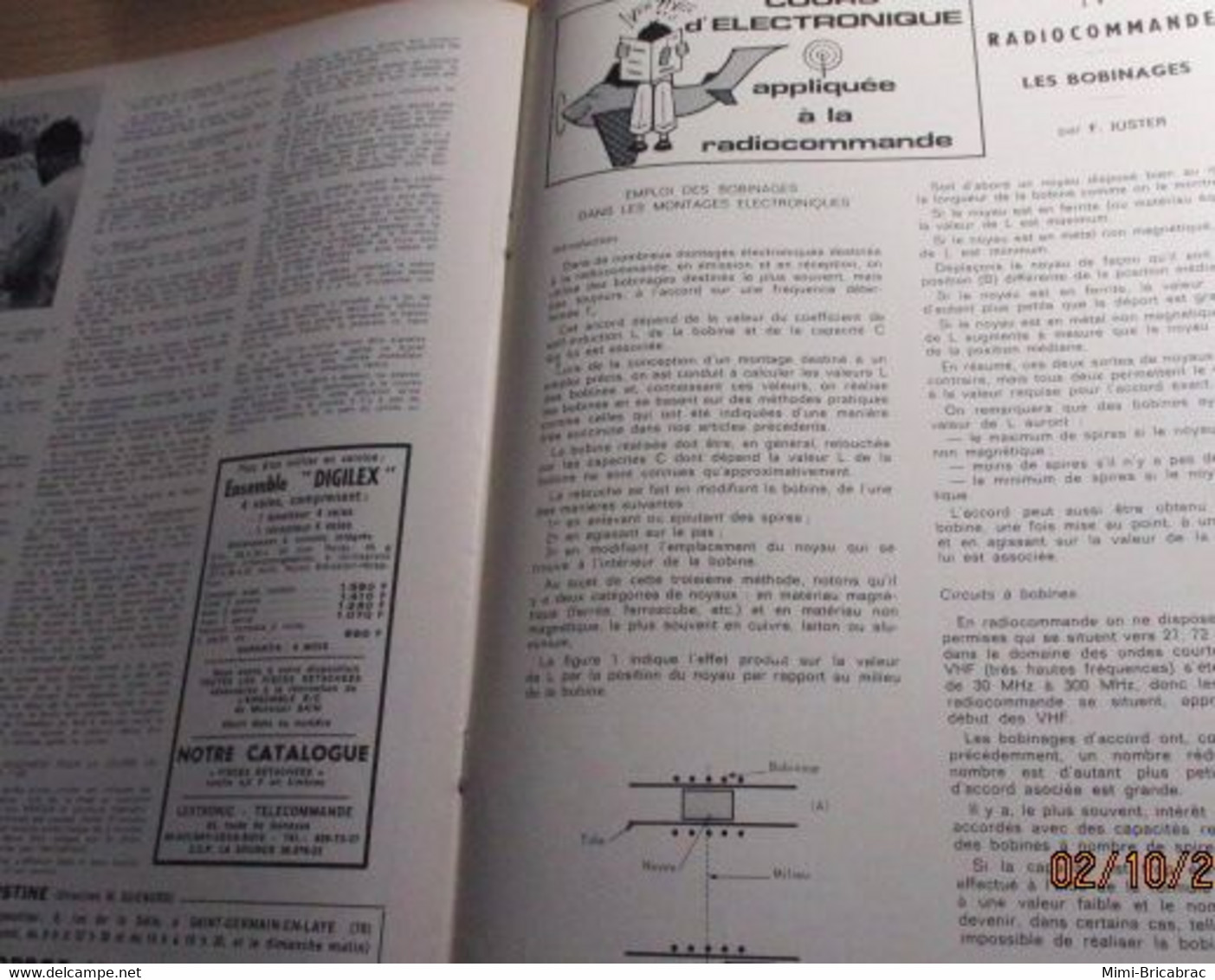 AEROJ20 Revue RADIO MOEDELISME N°50 De 2/71 Avec Plan En Pages Centrales, En Très Bon état Général - Modelli Dinamici (radiocomandati)