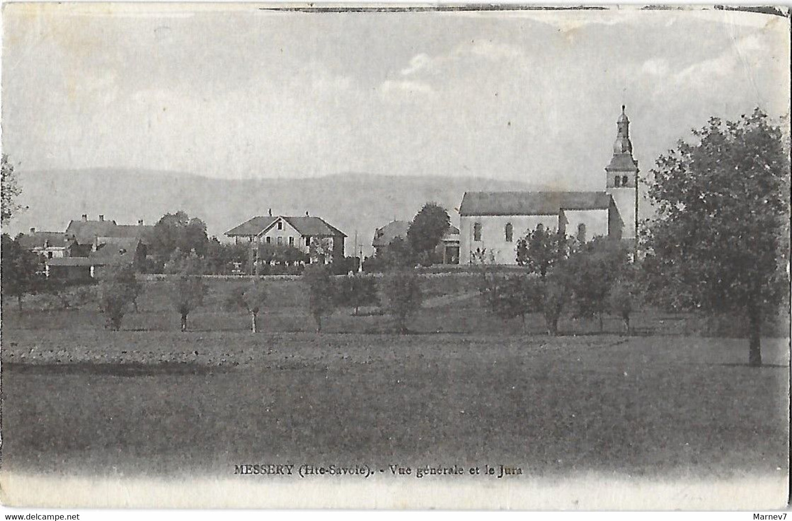 74 - Hte Haute Savoie - CPM - MESSERY - Vue Générale Et Le Jura - - Messery