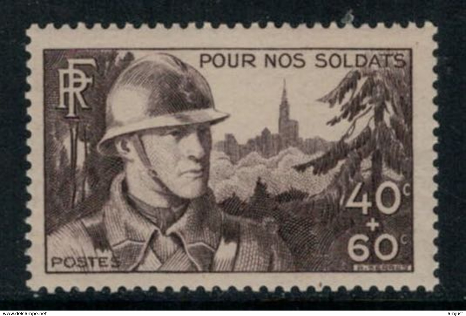 France // 1940 // Fantassin Et Strasbourg, Neuf** MNH N0.451 Y&T (sans Charnière) - Unused Stamps