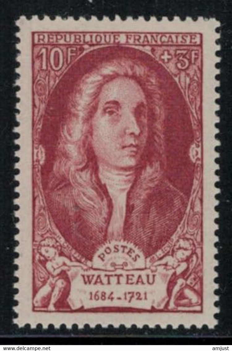 France // 1949 // Antoine Watteau, Neuf** MNH N0.855 Y&T (sans Charnière) - Unused Stamps