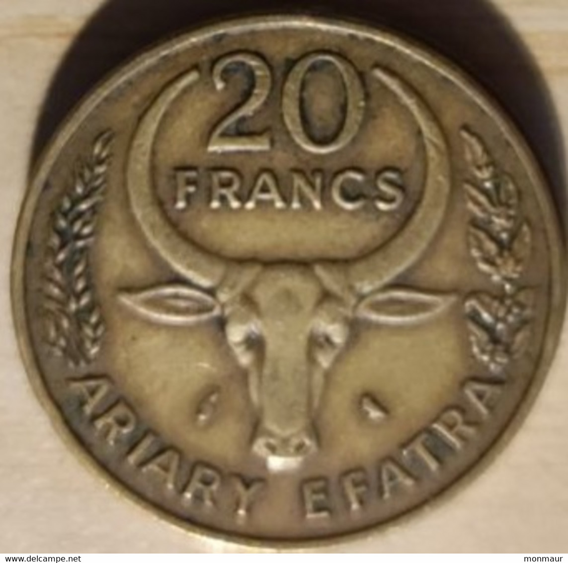 MADAGASCAR  20 FRANCS 1953 - Madagaskar