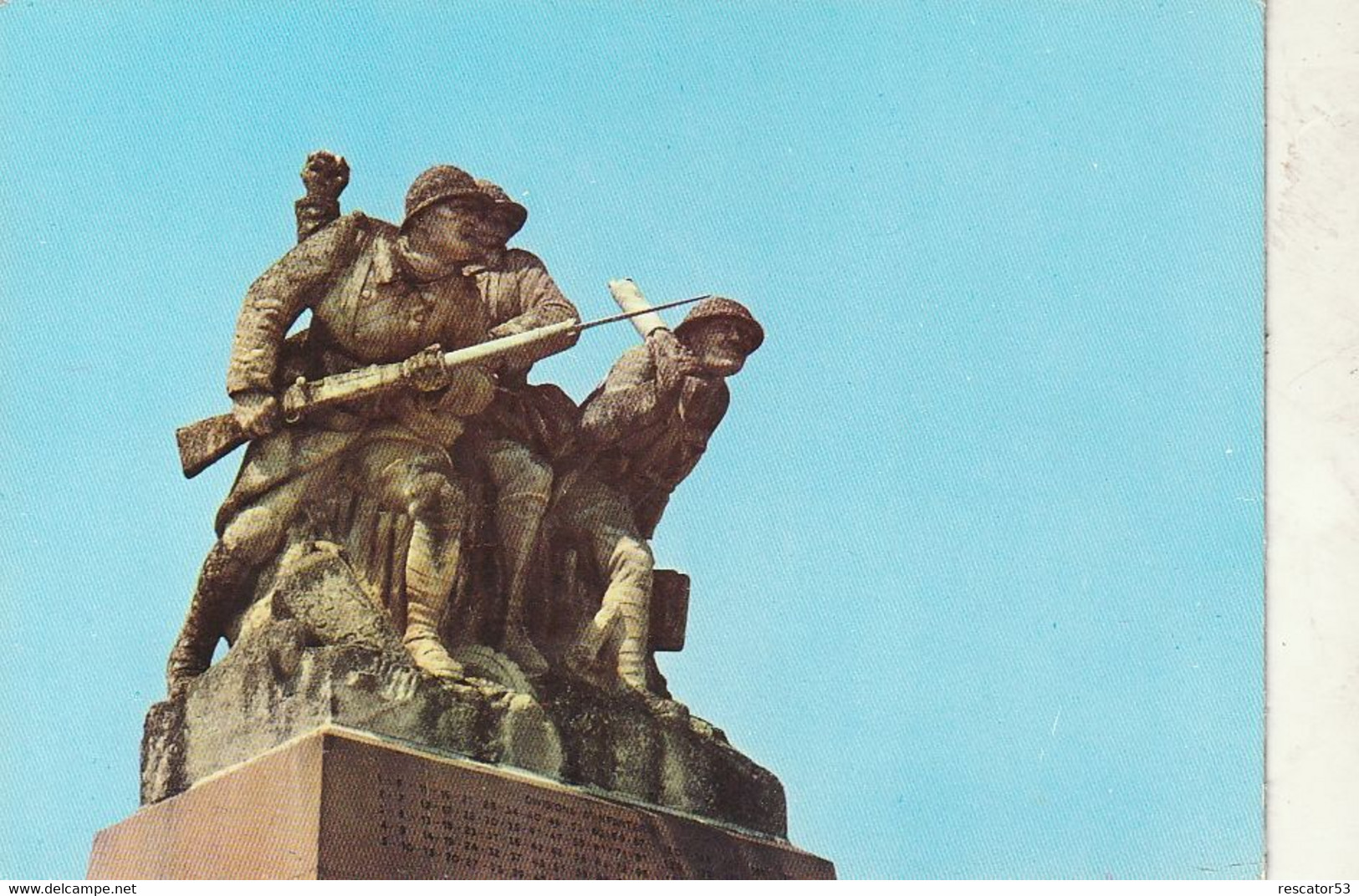 Cpsm La Ferme De Navarin Le Monument Aux Morts - Souain-Perthes-lès-Hurlus