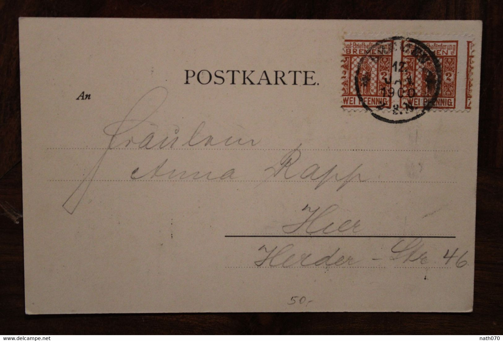 1900 BREMEN Stadtbriefe Privatpost Stadtpost Privat Poste Privée Allemagne Cover Paire Kinder Enfant - Posta Privata & Locale