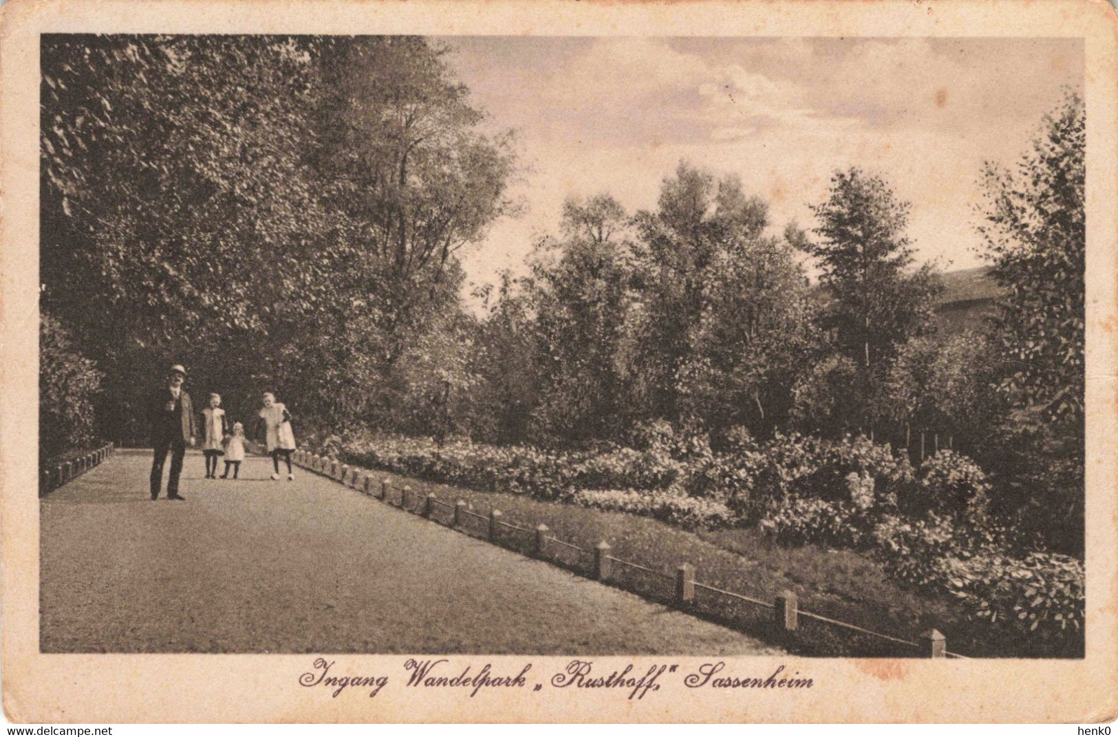 Sassenheim Ingang Wandelpark Rusthoff BV142 - Sassenheim