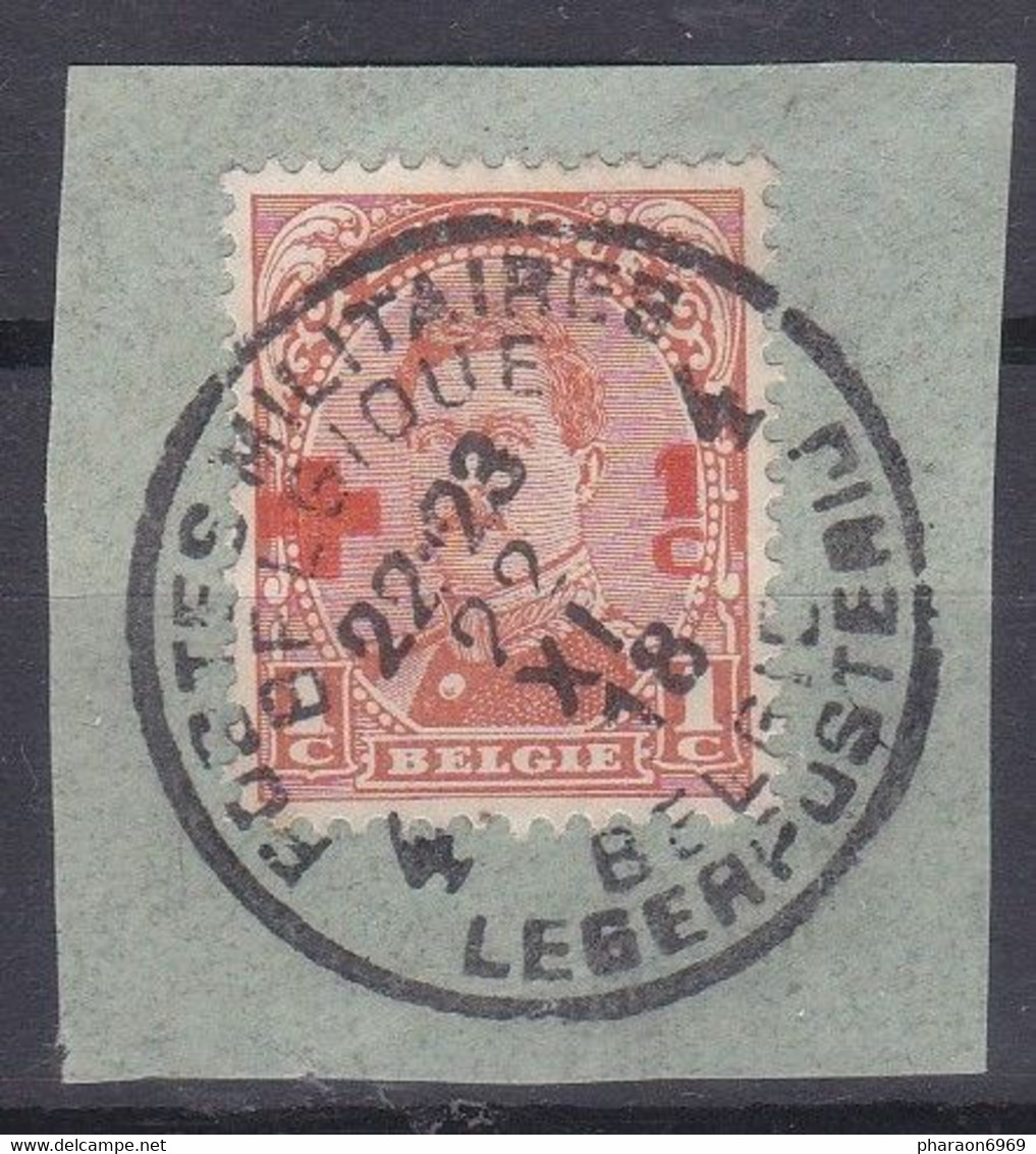 150 Postes Militaires Belgique België Legerposterij - 1918 Croix-Rouge