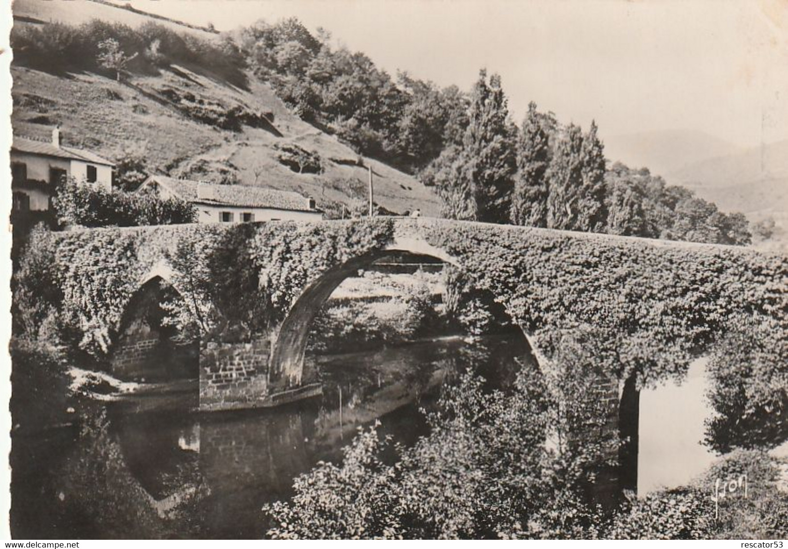 Cpsm  Bidarray Le Pont Romain - Bidarray