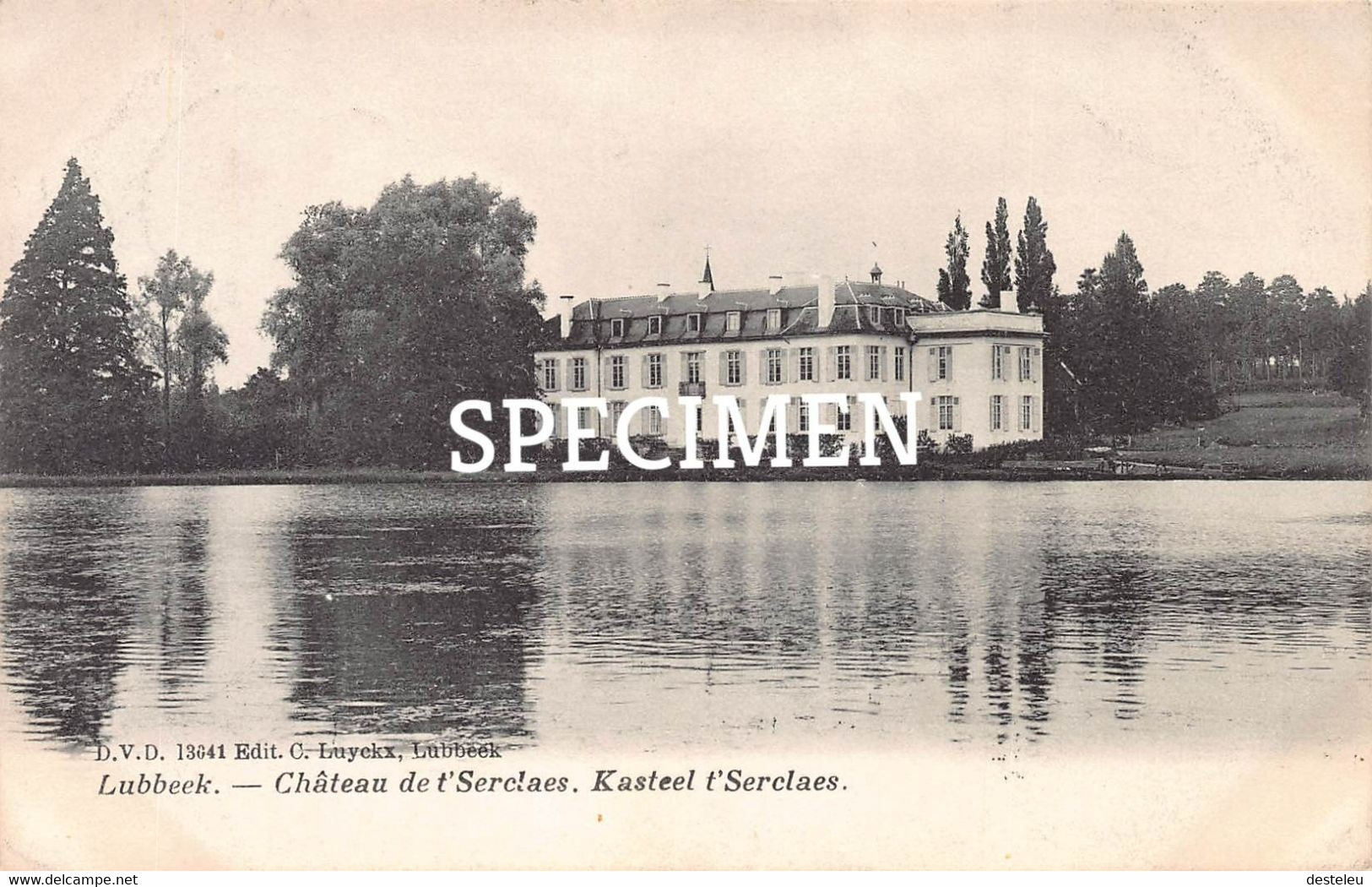 DVD 13641 - Château De T'Serclaes  @  Lubbeek - Lubbeek