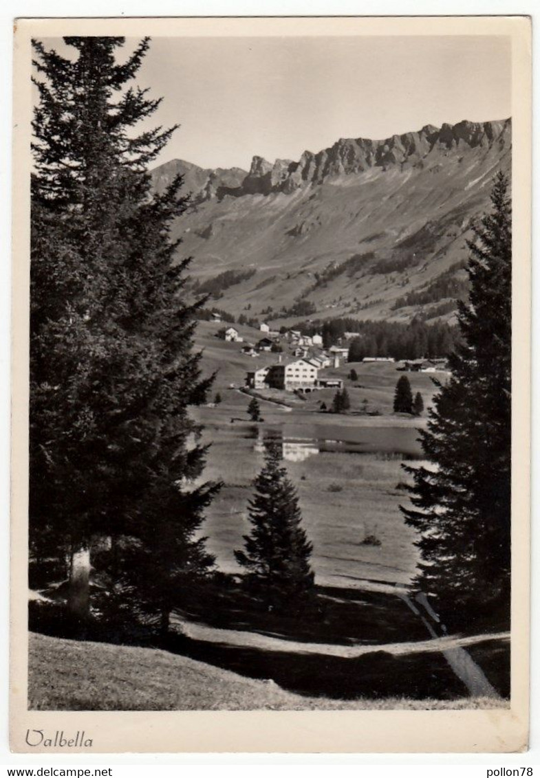 VALBELLA - OBERVAZ - GRISONS - GRIGIONI -  1949 - Vaz/Obervaz