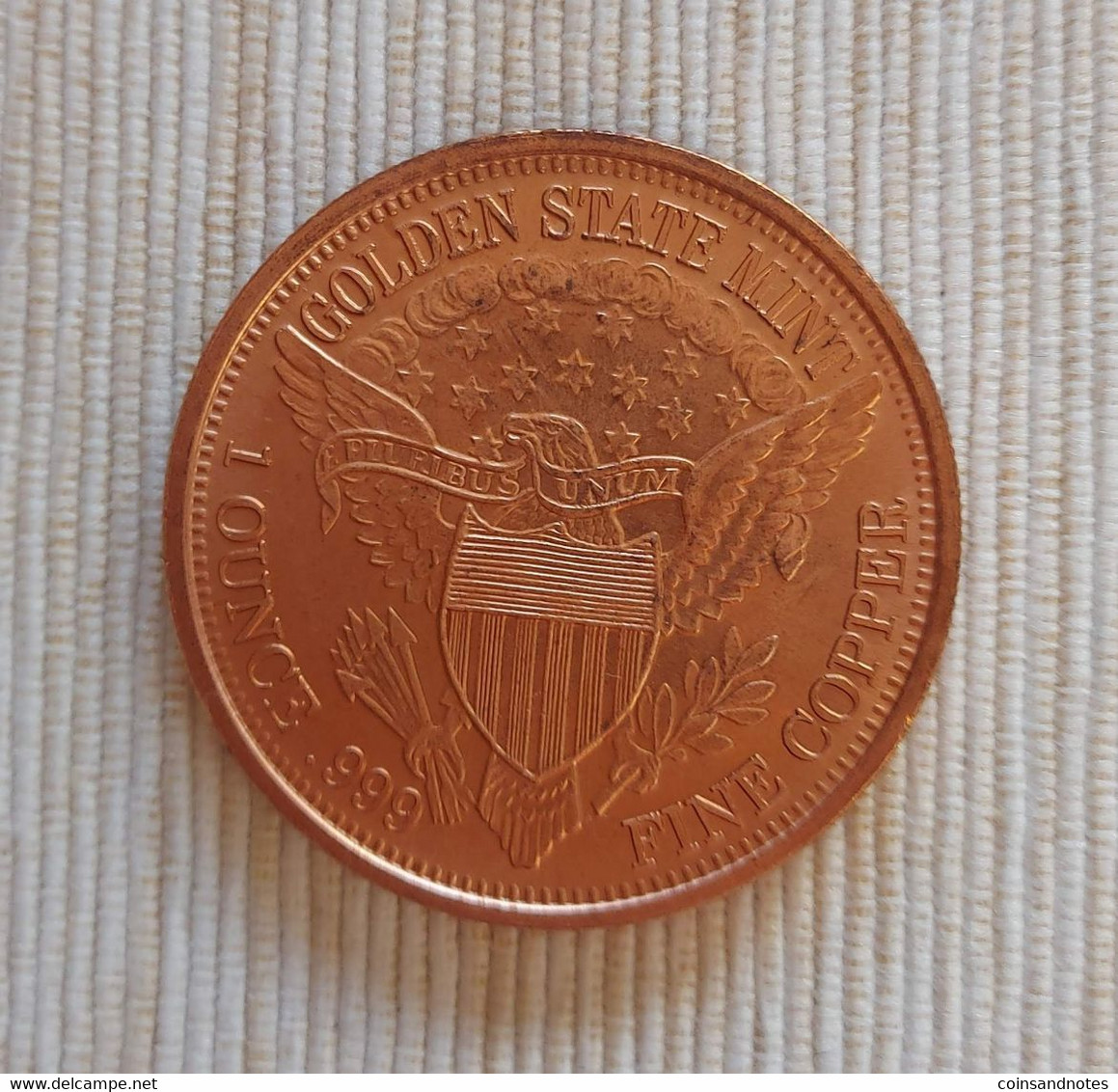 USA - 1921 Liberty - Copper Commemorative Coin - UNC - Collections