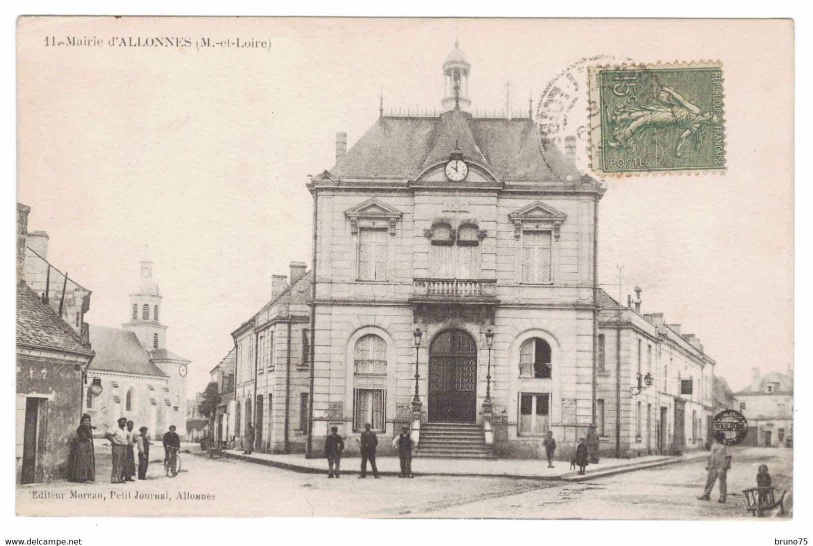 49 - Mairie D'ALLONNES - 1918 - Allonnes
