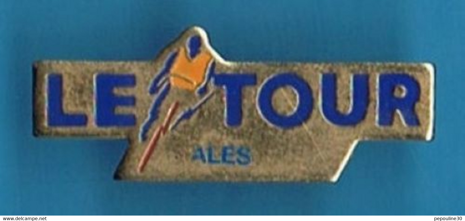 PIN'S //  ** LE TOUR DE FRANCE '91  / ÉTAPE ALÈS EN CÉVENNES / OCCITANIE ** - Cyclisme