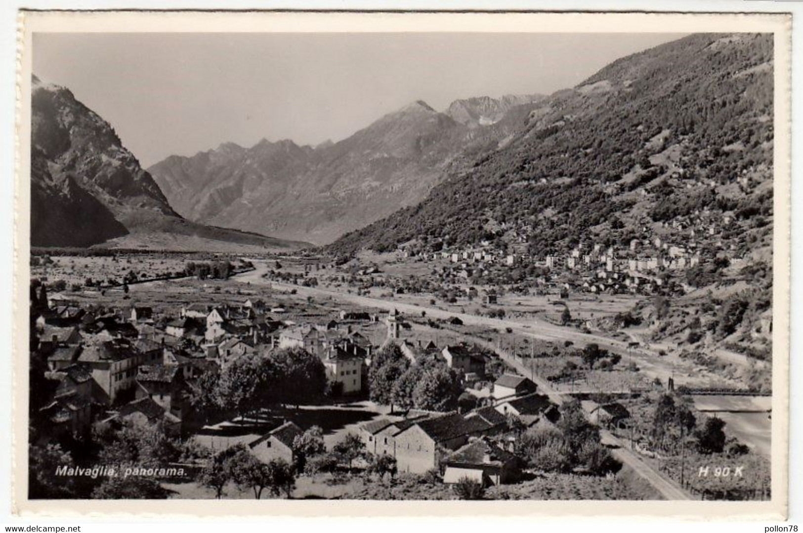 MALVAGLIA - PANORAMA - SERRAVALLE - TESSIN - TICINO - 1959 - Formato Piccolo - Malvaglia