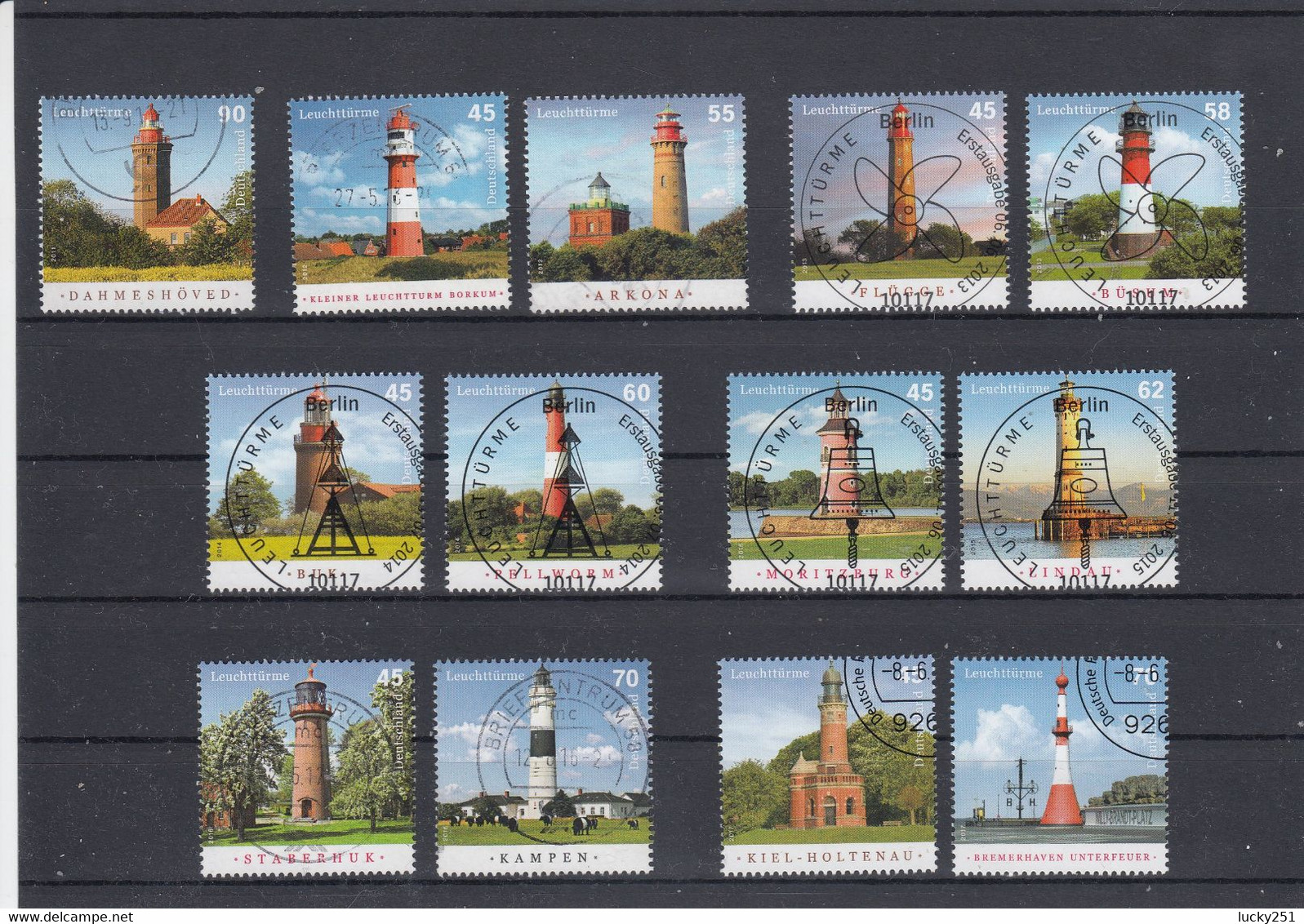 Allemagne  - Phares, Lignthouse, Leuchtturm - Belle Collection De 31 Timbres, Tous Différents - - Vuurtorens