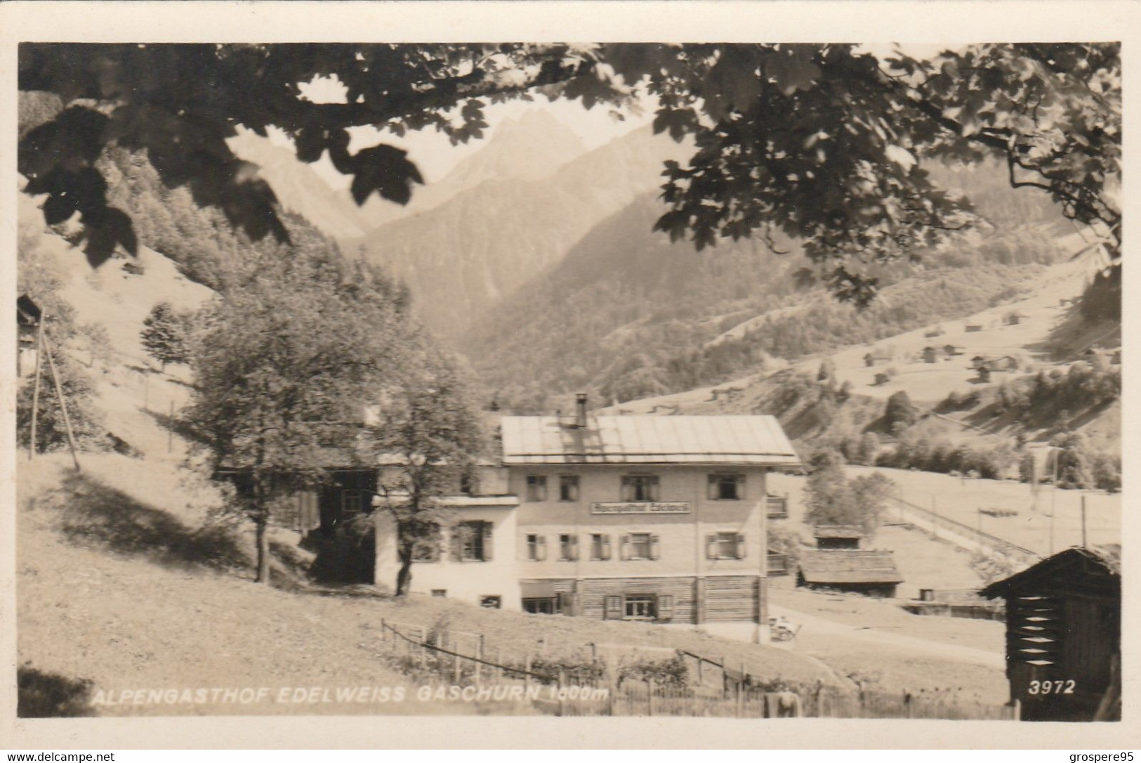 GASCHURM ALPENGASTHOF EDELWEISS CACHET PARTHENEN - Gaschurn