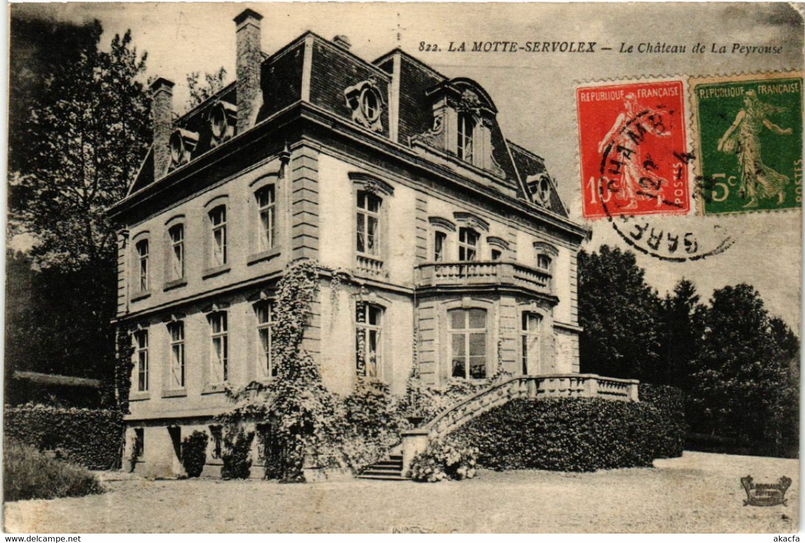 CPA AK La MOTTE-SERVOLEX - Le Chateau De La Peyrouse (438472) - La Motte Servolex