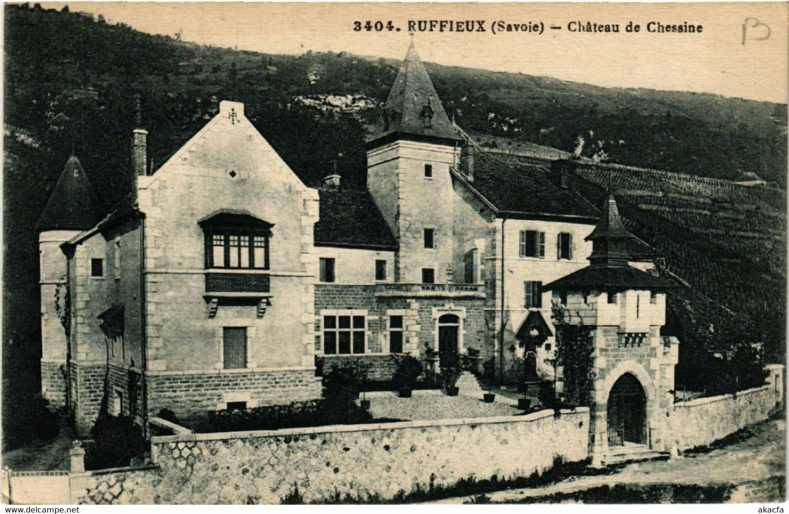 CPA AK RUFFIEUX - Chateau De Chessine (438979) - Ruffieux