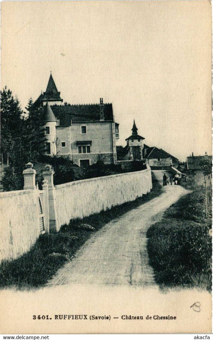 CPA AK RUFFIEUX - Chateau De Chessine (439129) - Ruffieux