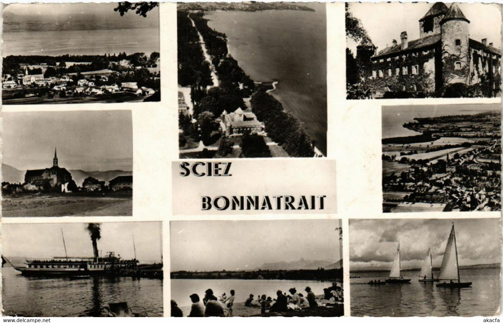 CPA SCIEZ - Bonnatrait Et Les Bords Du Lac Lemon (439987) - Sciez