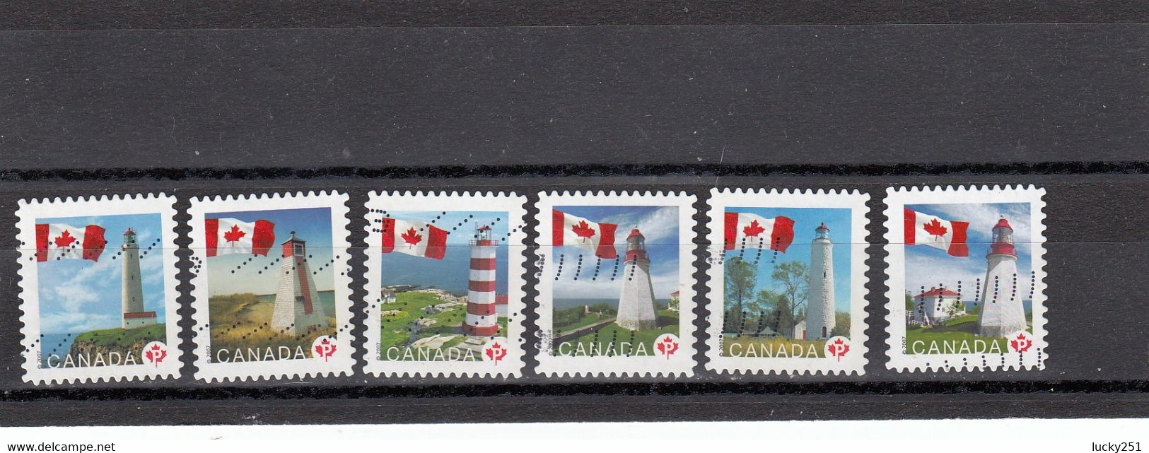 Canada - Oblitéré - Phares, Leuchtturm, Lighthouse - Lighthouses