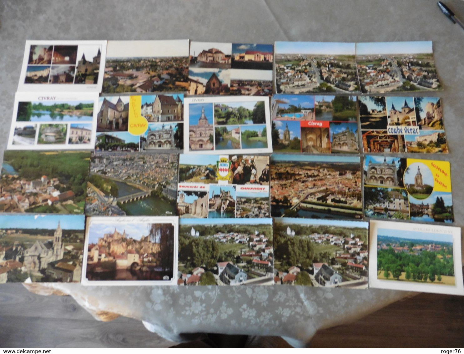 LOT   DE  41   CARTES   POSTALES   CPM   CPSM   DE   LA    VIENNE - 5 - 99 Postkaarten