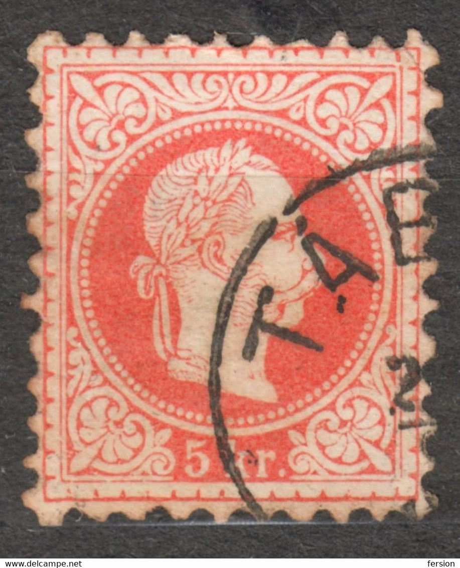 Tábor Tabor - BOHEMIA CZECHIA 1867 KuK K.u.K Austria Hungary - 5  Kr. - Used - ...-1918 Prephilately