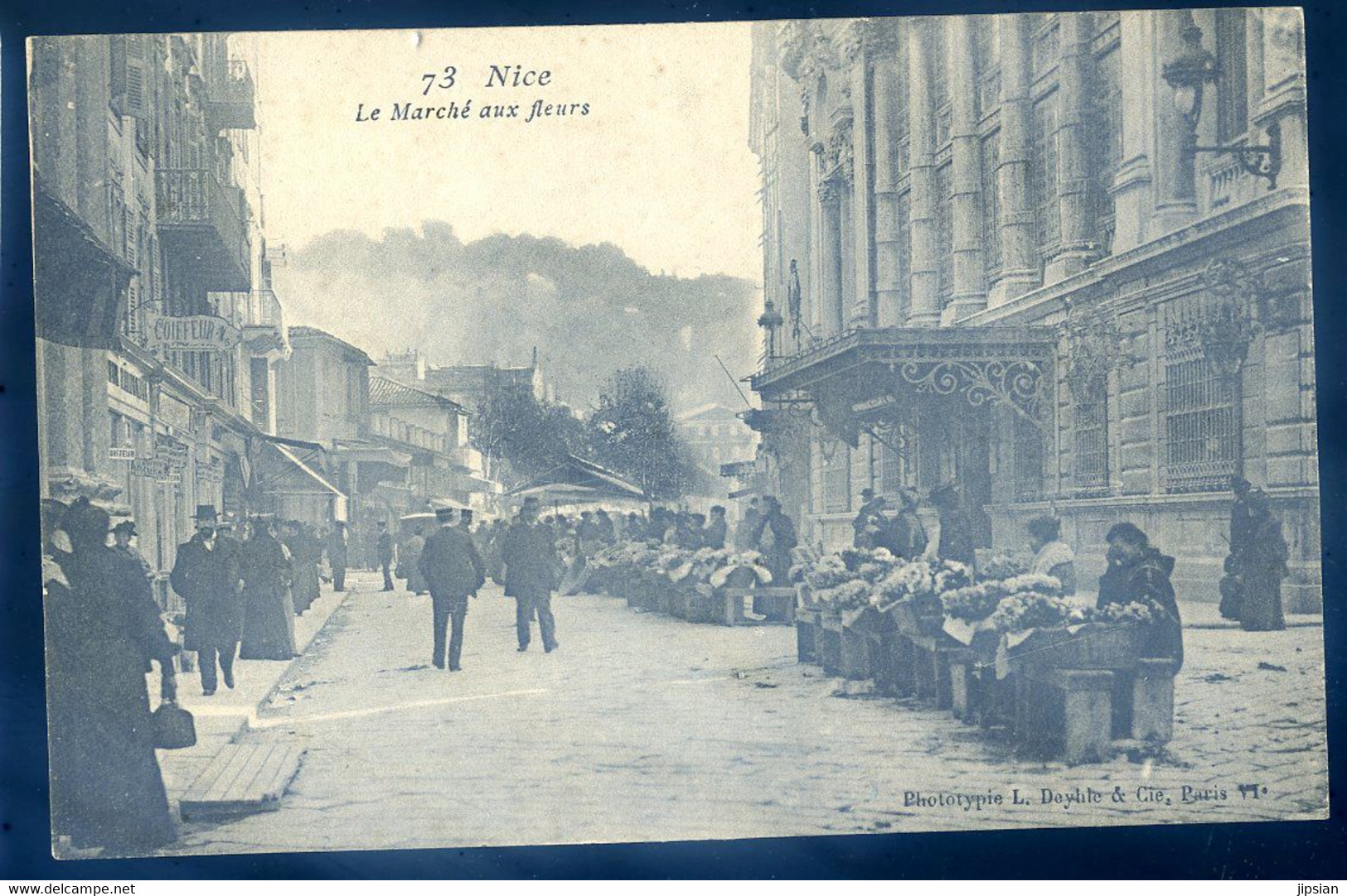 Cpa Du 06 Nice Le Marché Aux Fleurs    SPT21-25 - Marchés, Fêtes