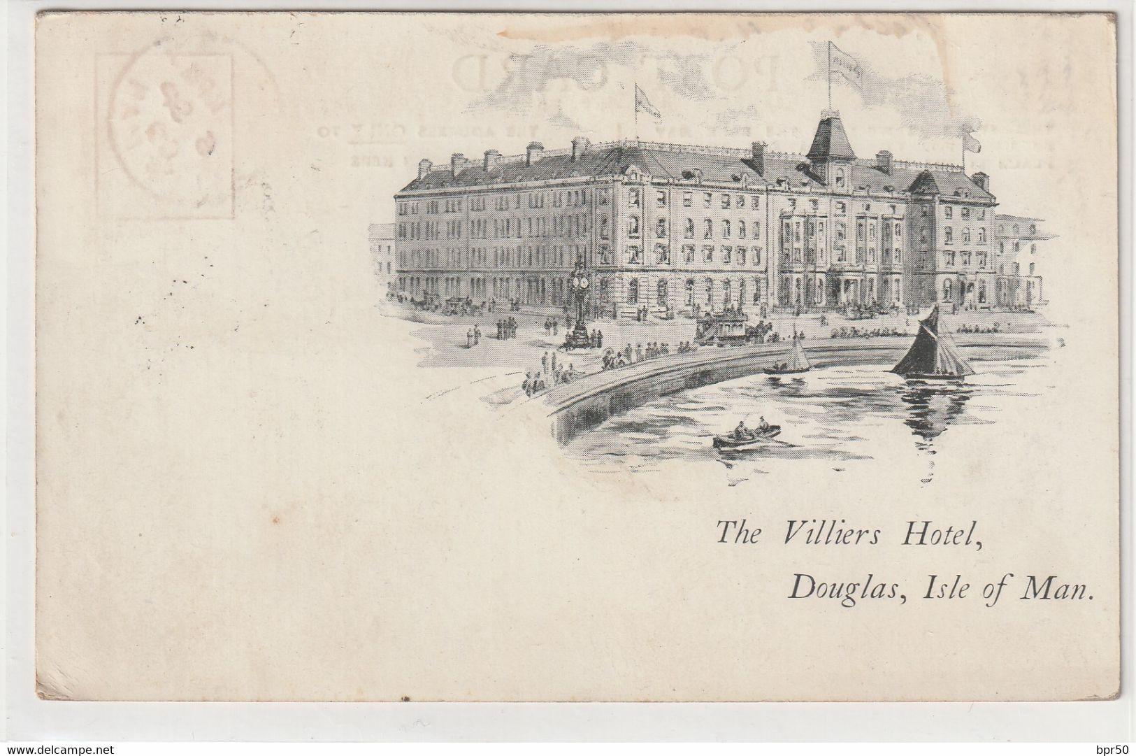 The Villiers Hotel , Douglas , Isle Of Man 1909 - Isle Of Man