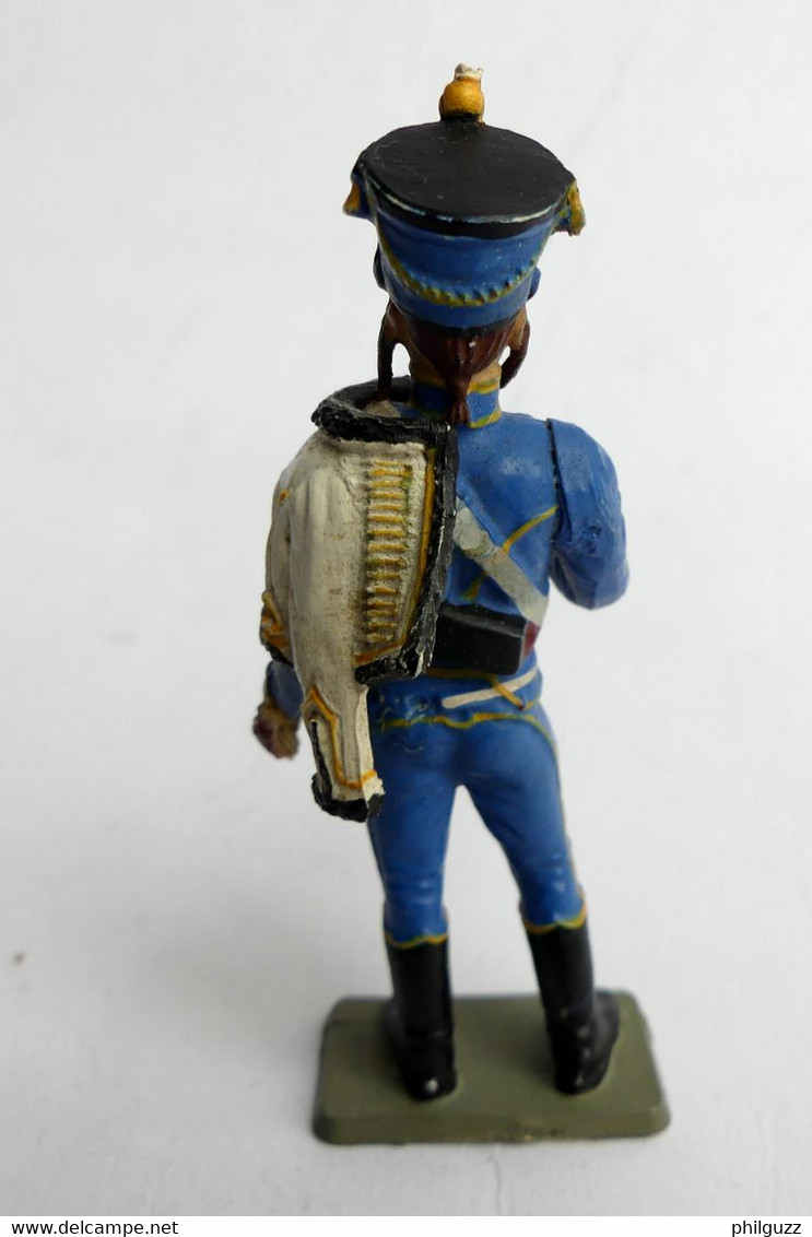 FIGURINE STARLUX Soldat EMPIRE HUSSARDS 5ème Rgt 315 8082 60304 1971 Plastique 1/32è Manque Sabre - Starlux