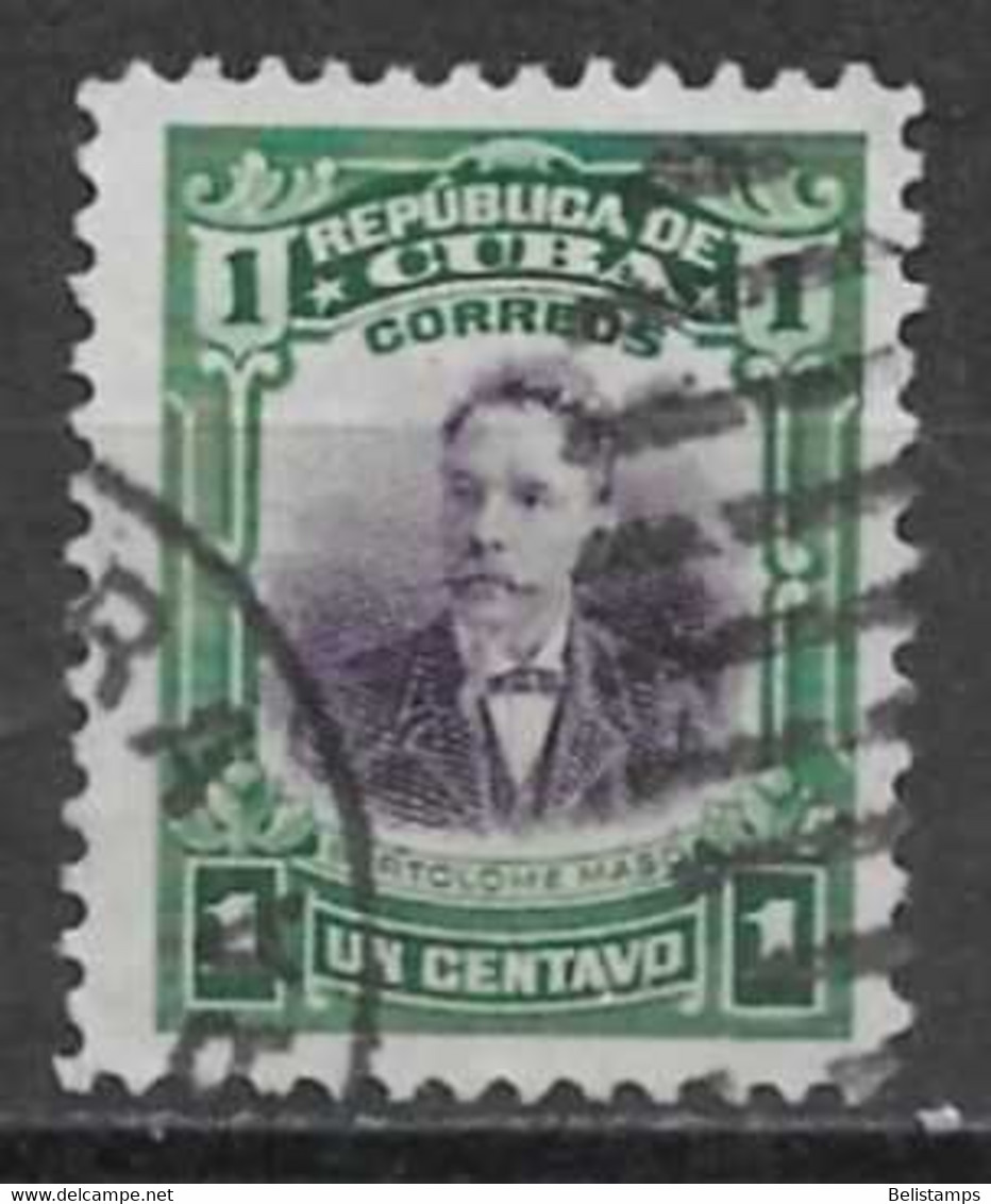 Cuba 1910. Scott #239 (U) Calixto Garcia - Oblitérés