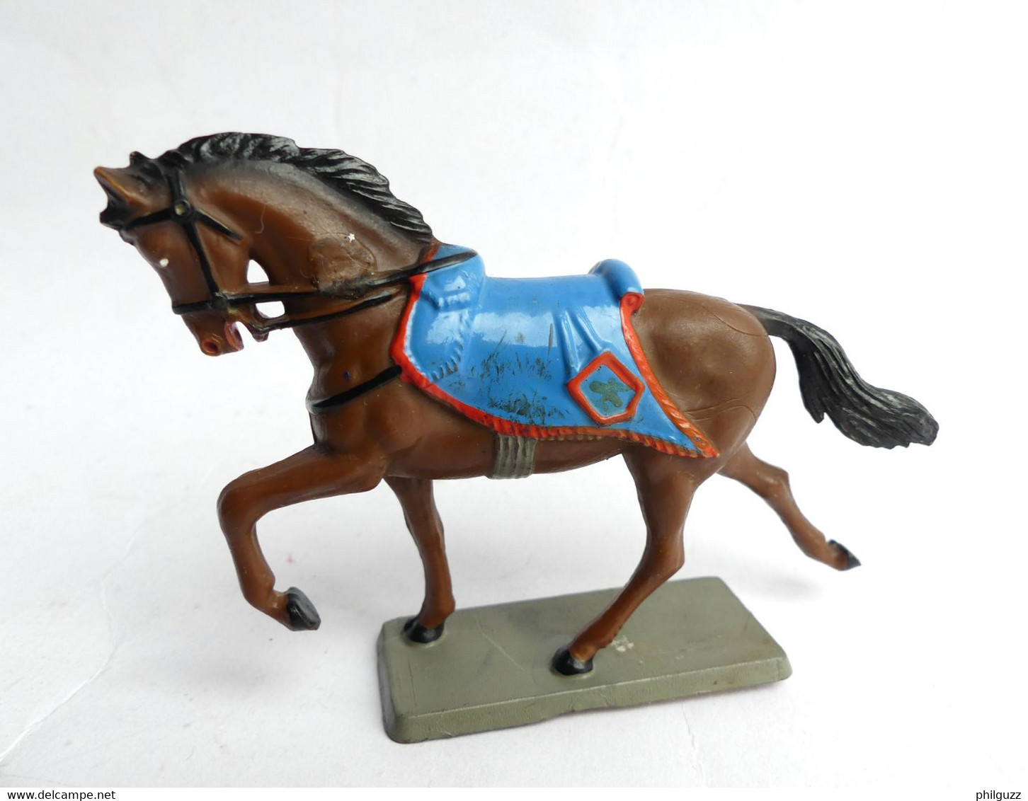 TRES RARE FIGURINE STARLUX EMPIRE Cheval Seul LANCIER POLONAIS 8108 1964 Plastique 1/32èm - Starlux