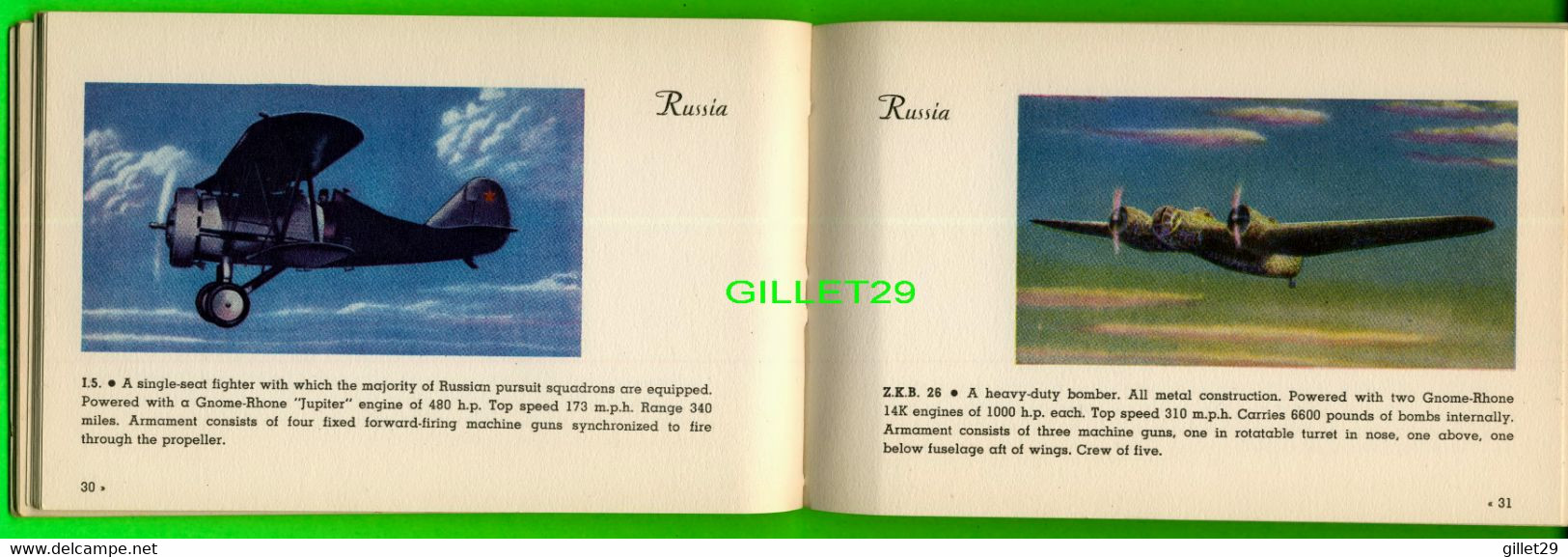 LIVRE, BOOK - WAR PLANES 60 AIRPLANES ILLUSTRATED IN FULL COLOR  - 64 PAGES - 60 ILLUSTRATIONS - WHITMAN PUB CO - - Other & Unclassified