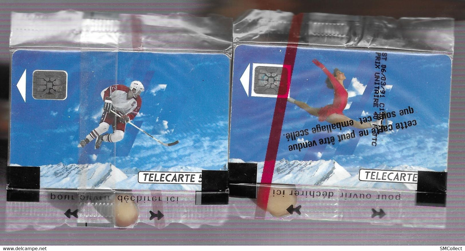 XVIèmes Jeux Olympiques, Rare Lot De 2 Cartes Neuves Sous Blisters - Olympische Spiele