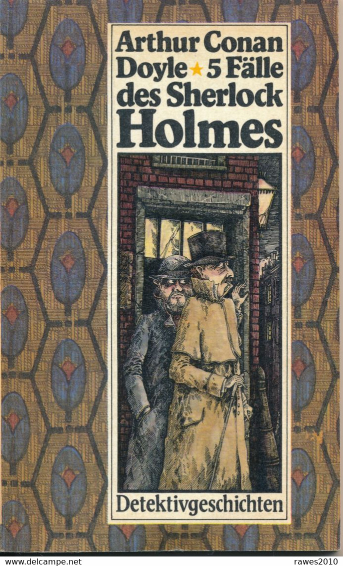 Buch: Doyle Arthur Conan 5 Fälle Des Sherlock Holmes 155 Seiten Der Kinderbuchverlag Berlin DDR 1988 - Thriller