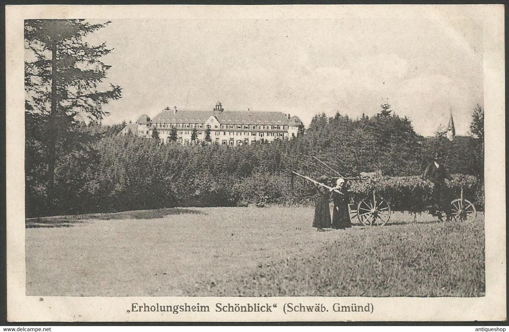 Germany-----Schwäbisch Gmünd-----old Postcard - Schwaebisch Gmünd