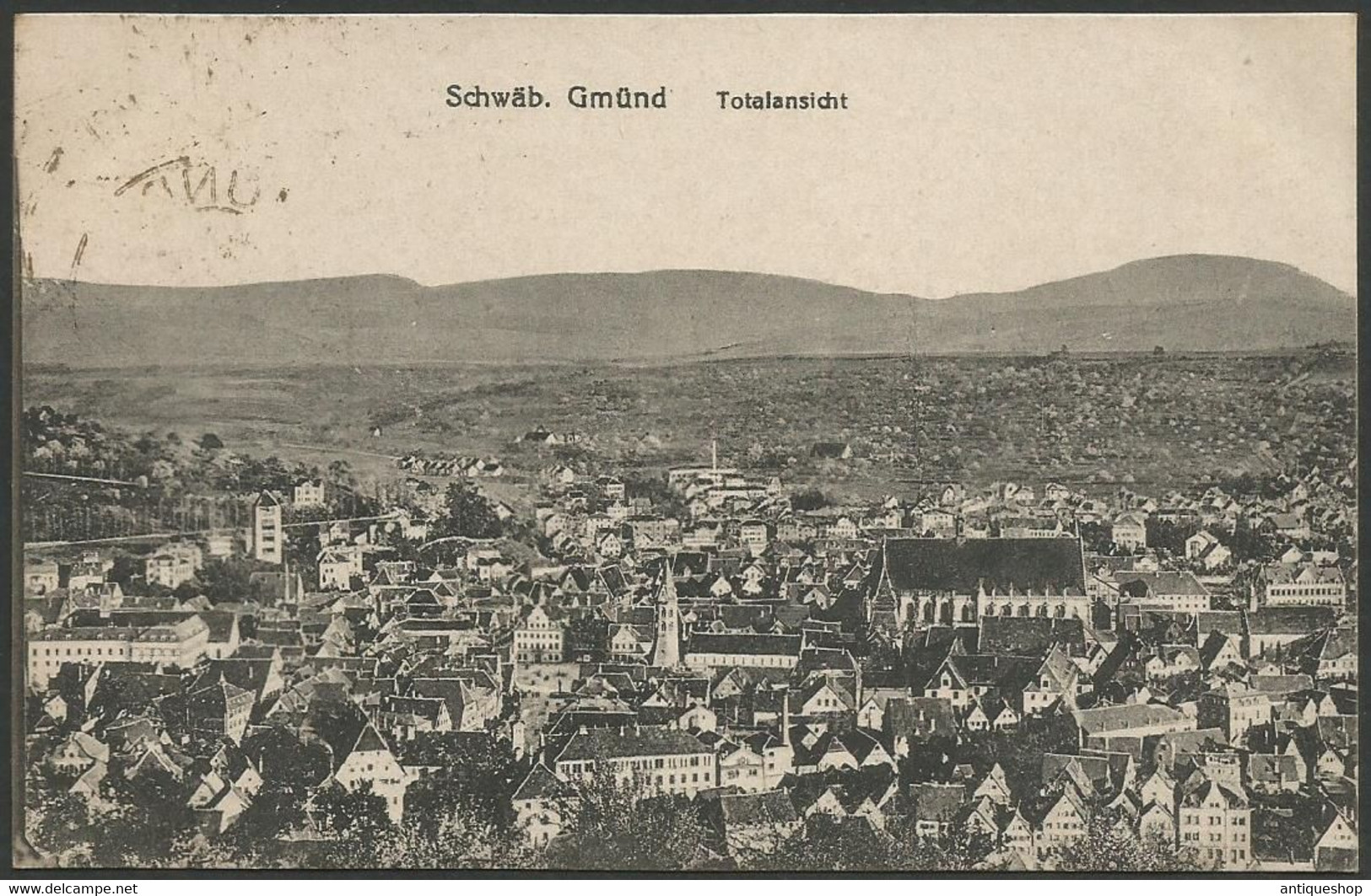 Germany-----Schwäbisch Gmünd-----old Postcard - Schwaebisch Gmünd