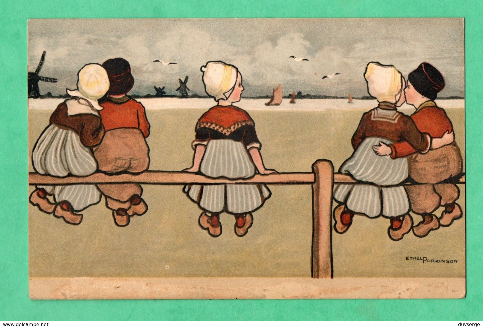 Carte Postale Illustrateur Ethel Parkinson Enfants Fantaisie   ( Format 9cm X 14cm ) - Parkinson, Ethel