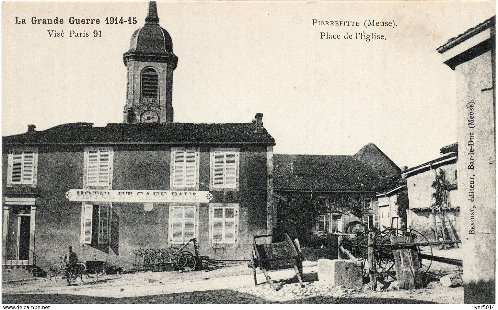 PIERREFITTE Place De L'Eglise - Pierrefitte Sur Aire