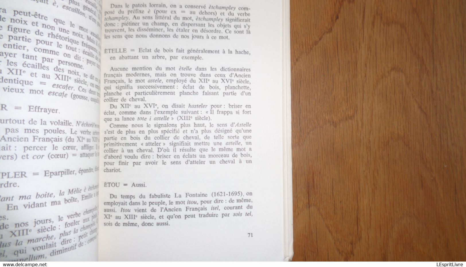 PARLER ET COUTUMES DE LA LORRAINE BELGE Albert Hustin 1963 Régionalisme Gaume Ethe Dialecte Patois Wallon Wallonie - Belgique