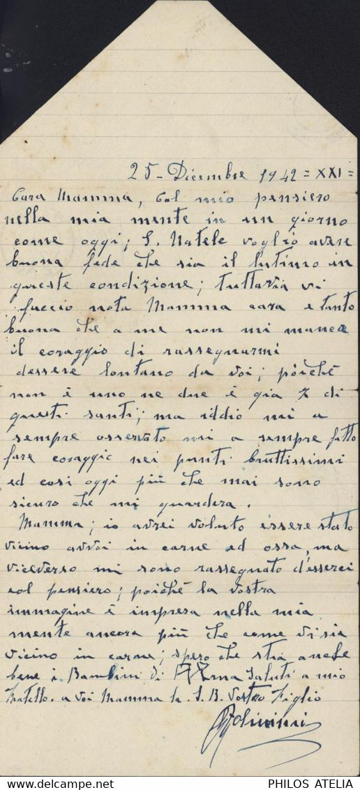 Guerre 40 Correspondance Prisonnier De Guerre Italien Cachet P.O.W. E.A.F. 359 Burguret Kenya Censures Italie Angleterre - Kenya & Uganda