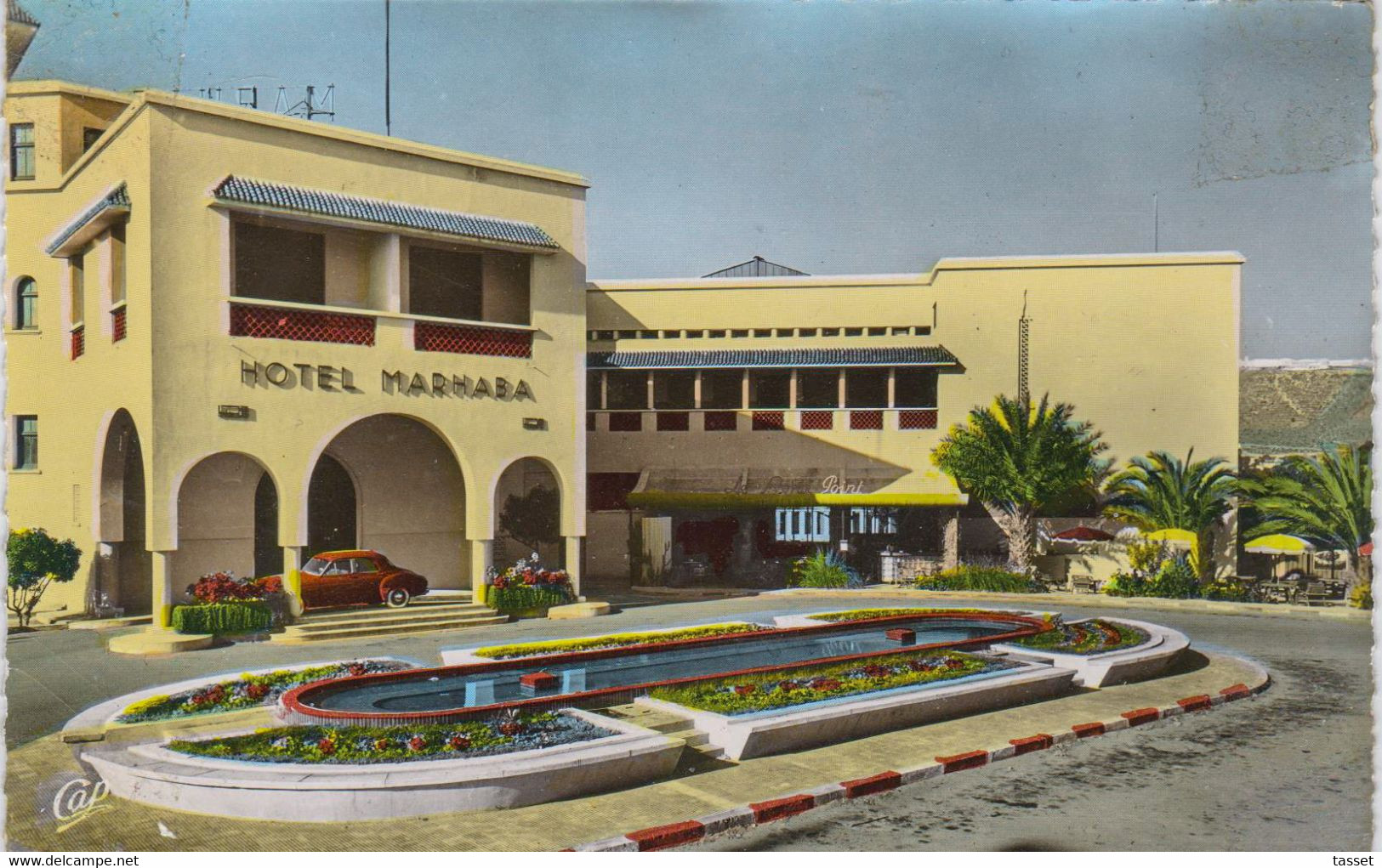 MAROC - Lot De 2 CPA - Agadir  - La Mosquée + Hôtel Marhaba - Agadir