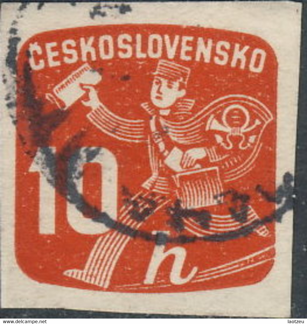 Tchécoslovaquie Journaux 1945. ~ J 27 - 10 H. Facteur - Francobolli Per Giornali