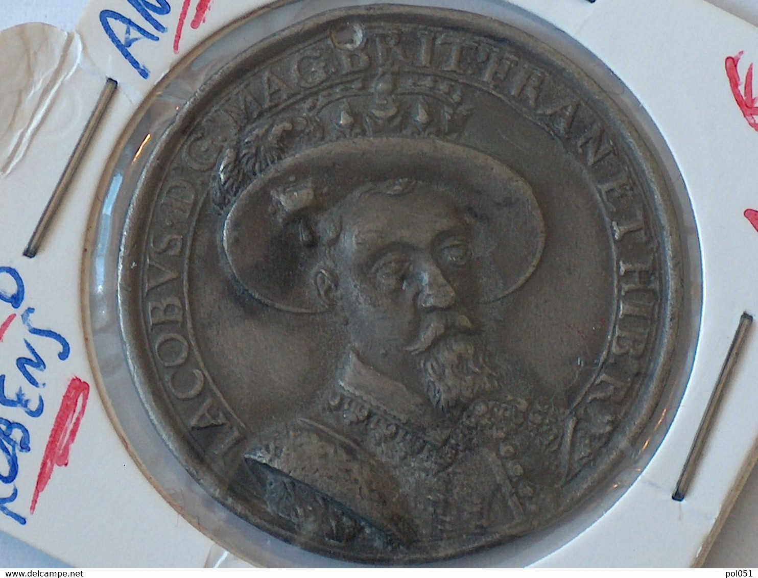 James I 1604 IACOBVS D G MAG BRIT FRAN ET HIB R Bust Right Wearing Flamboyant Plumed Hat - Royaux/De Noblesse