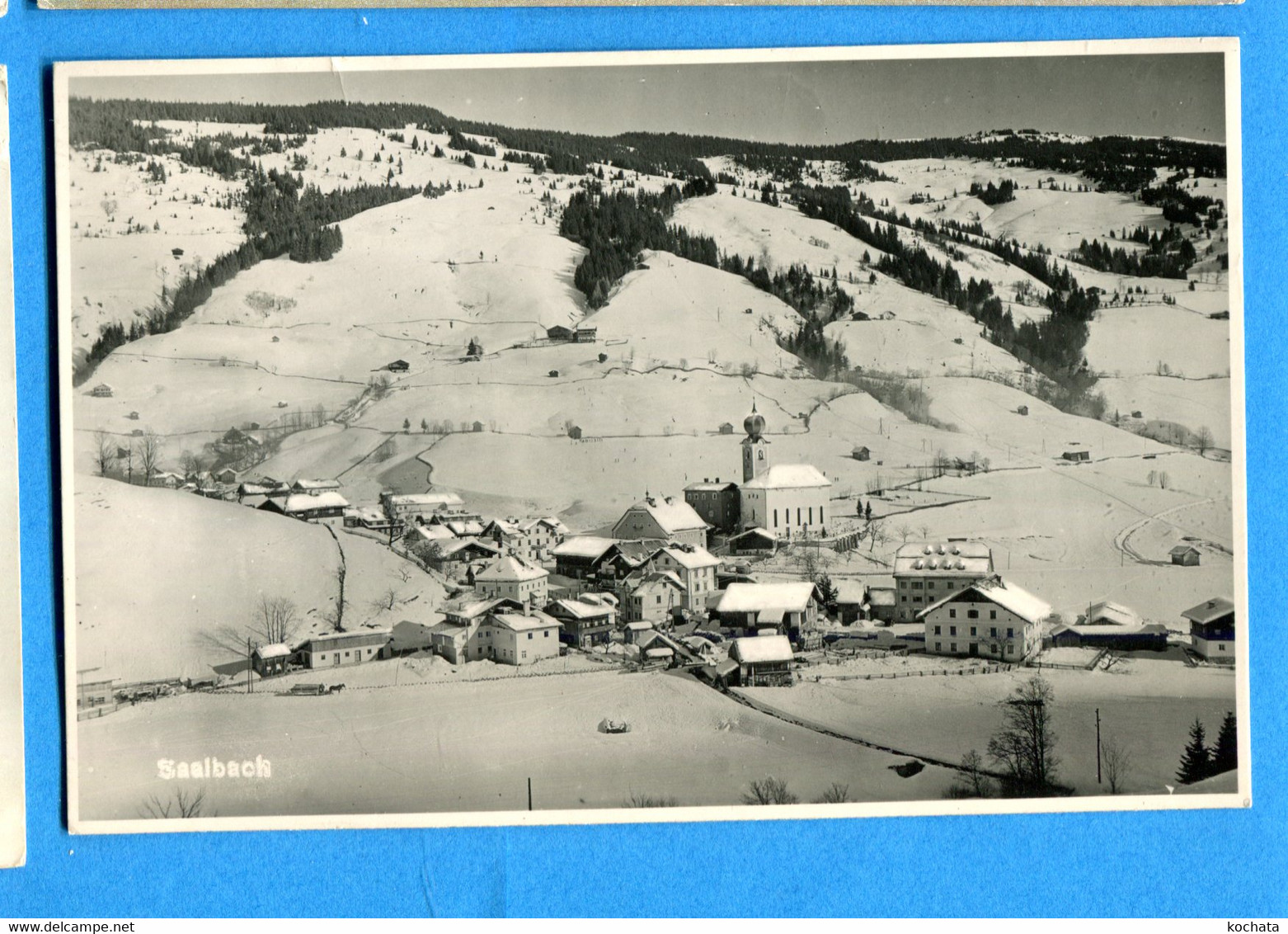 PRO036, Saalbach, 88223, Circulée 1950 - Saalbach