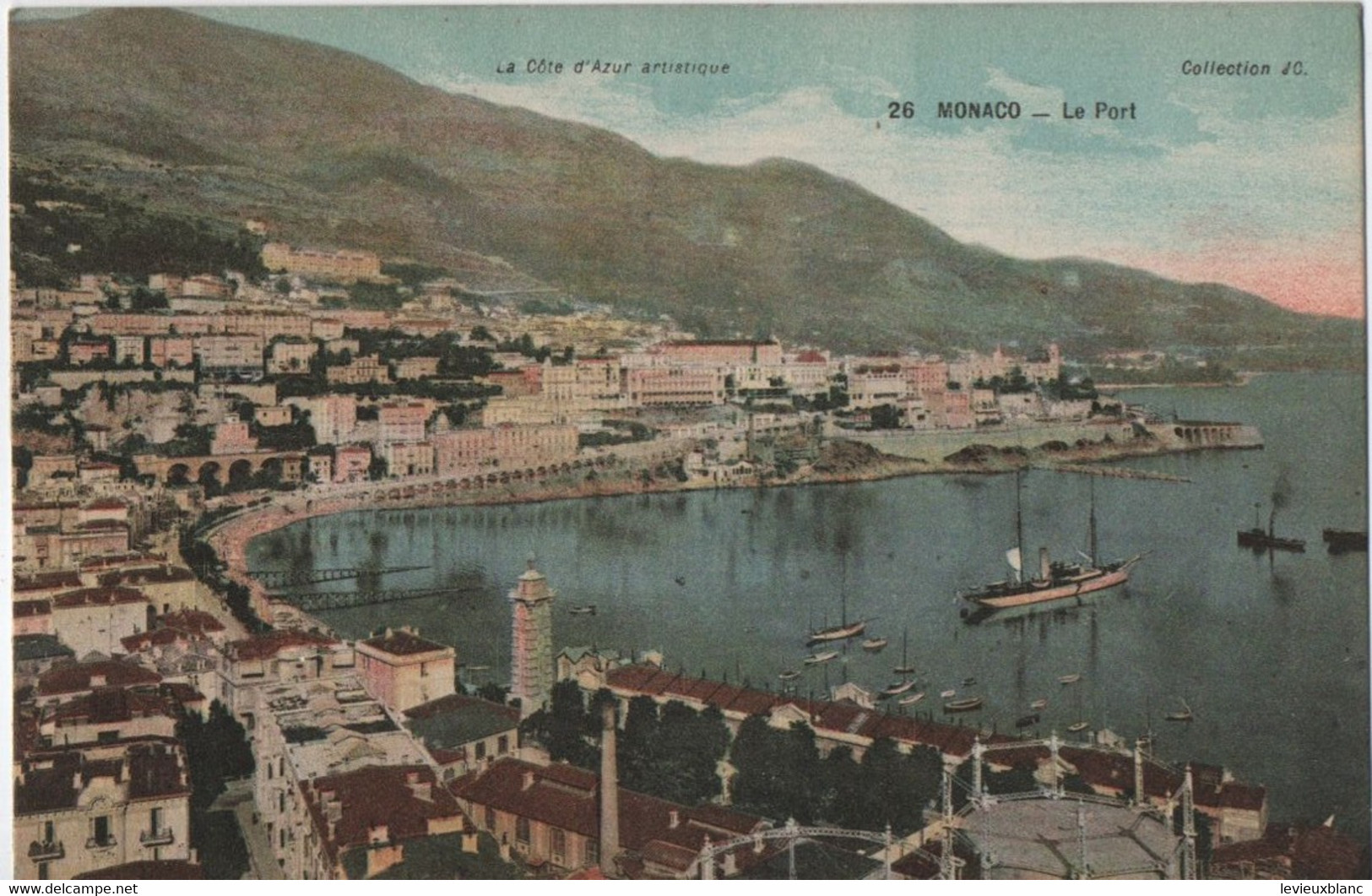 Carte Postale Ancienne /Le PORT / MONACO/ Vers1900-1930  CPDIV284 - Port